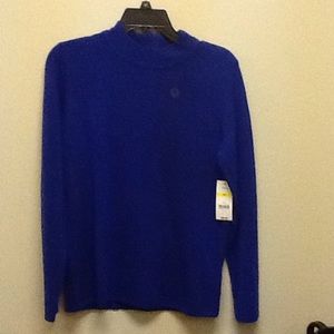 Petite Blue ladies Long sleeve sweater